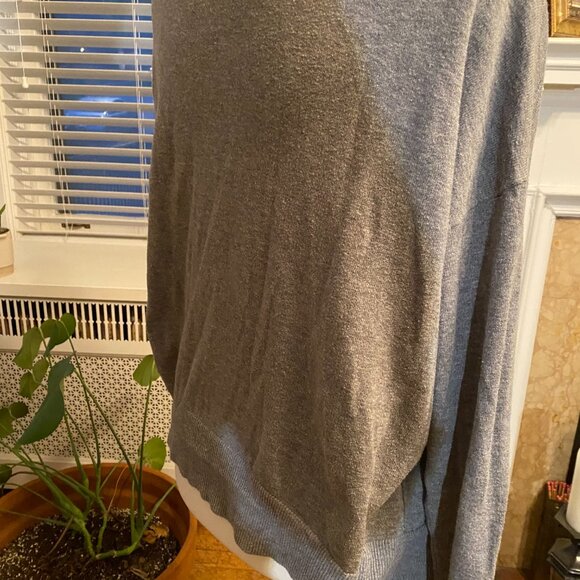 a new day Grey Boyfriend V-Neck Cardigan | Size M - Picture 6 of 8